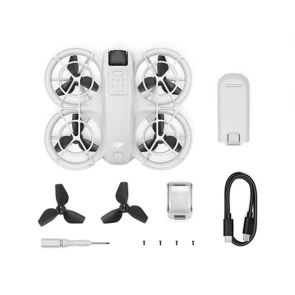 Drone DJI Neo Fly More Combo BR, 4K, Compacto, Rastreamento com IA, Estabilizador, 6 Modos de Gravação, Cinza - DJI051