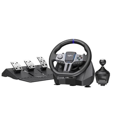 Volante Gamer PXN-V9 Para PS3, PS4, Xbox E PC, Com Vibração E Câmbio