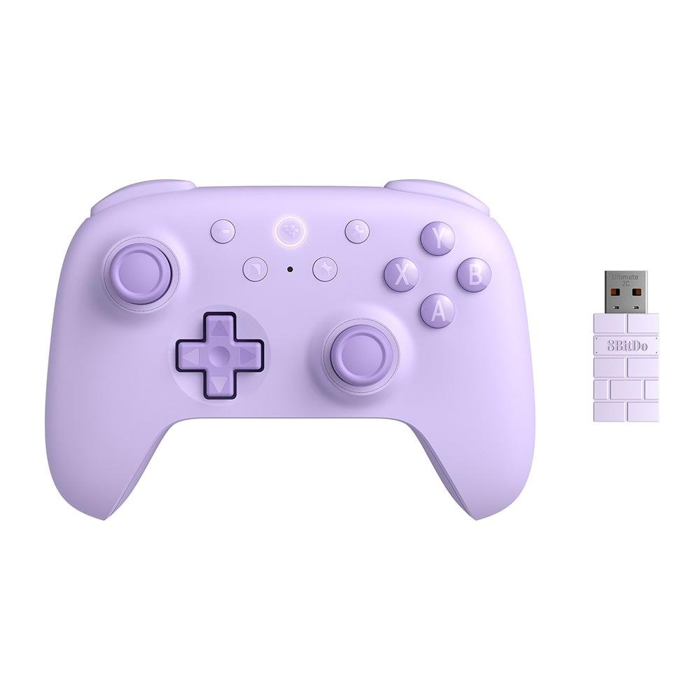 Imagem 5 de 9 do produto Controle Wireless 8BitDo Ultimate 2C, Roxo - 81HD01