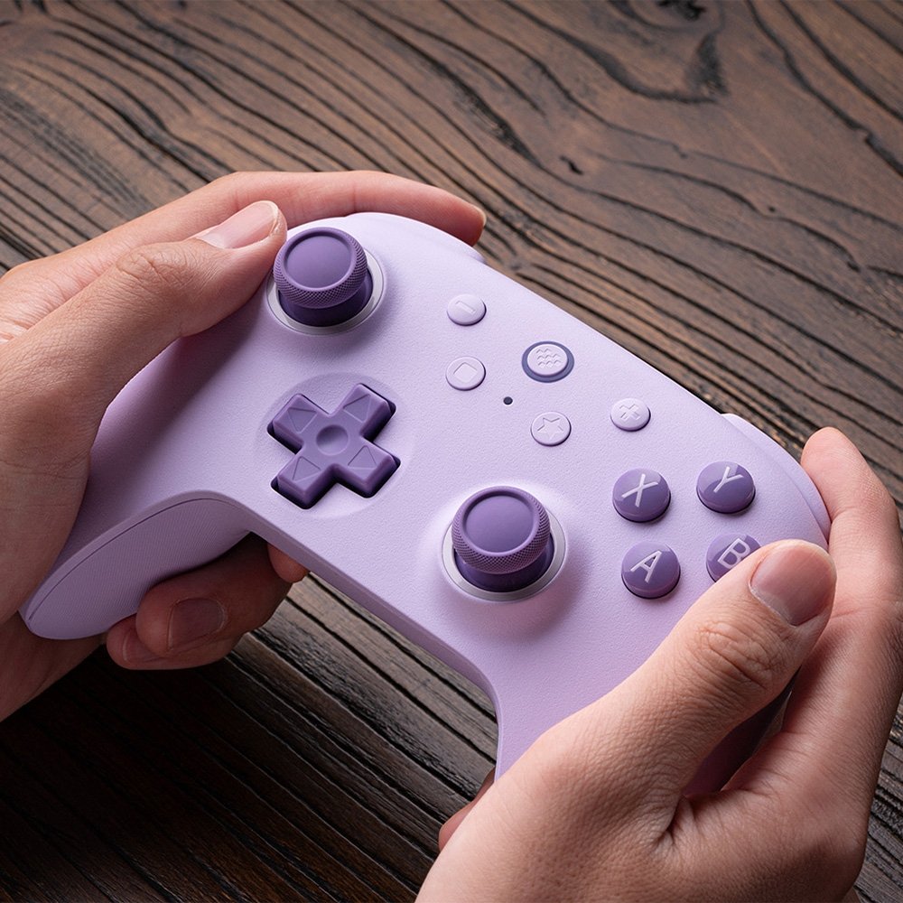 Imagem 6 de 9 do produto Controle Wireless 8BitDo Ultimate 2C, Roxo - 81HD01