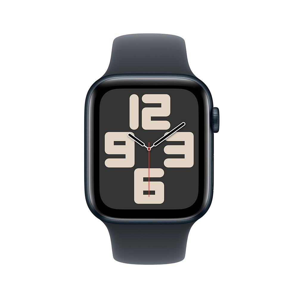 Apple Watch SE GPS, Caixa Meia-Noite de Alumínio de 44 mm, Pulseira Esportiva Meia-Noite, Tamanho M/G - MXEK3BE/A - view 2