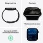 Apple Watch Series 10 GPS + Cellular, Caixa Cor de Ouro Rosa de Alumínio de 46 mm, Pulseira Esportiva Blush-Clara, Tamanho P/M - MWY63AM/A