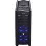 Gabinete Gamer PCYES full-tower Dragon com 3 fans LED Azul Lateral em acrílico – DRAGONPTOAZ3FCA