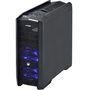 Gabinete Gamer PCYES full-tower Dragon com 3 fans LED Azul Lateral em acrílico – DRAGONPTOAZ3FCA