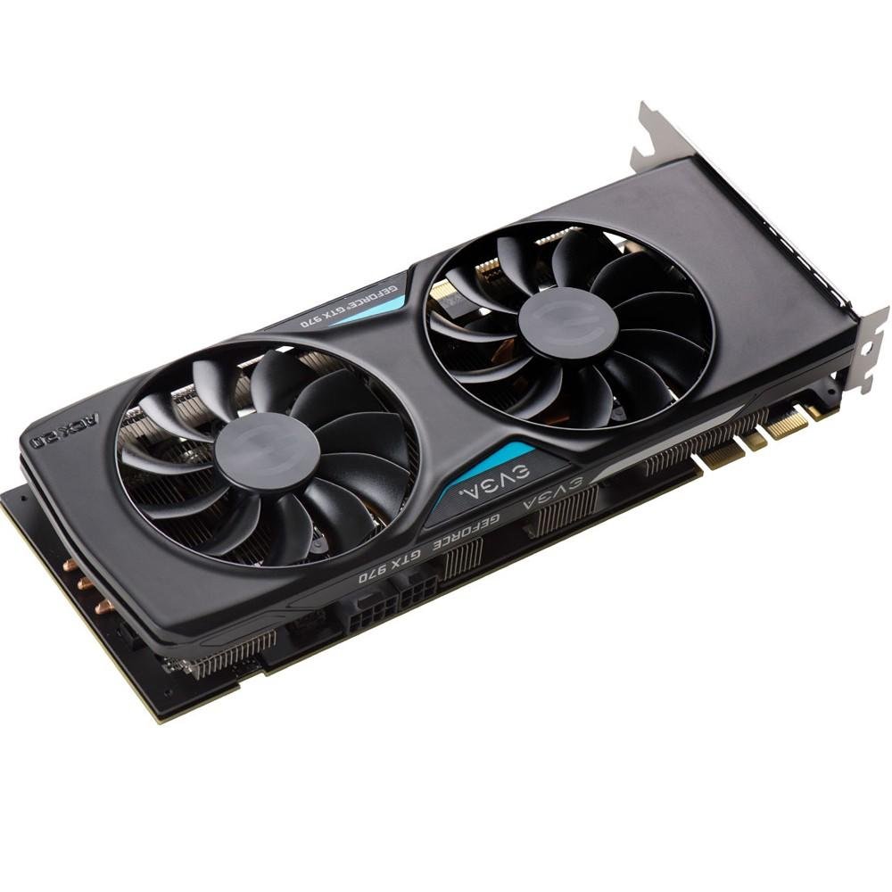 Placa de Vídeo VGA EVGA GeForce GTX 970 4GB ACX2.0 DDR5 256 bits 4K Ready PCI-E 3.0 04G-P4-3973-KR