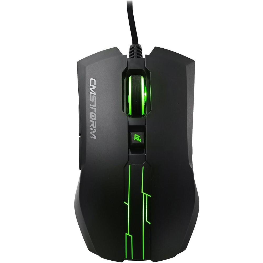 Teclado e Mouse Gamer CoolerMaster 2000DPI Devastator Com Led Verde SGB-3012-KKMF1-BR