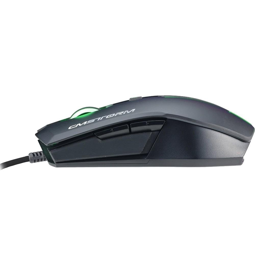 Imagem 8 de 9 do produto Teclado e Mouse Gamer CoolerMaster 2000DPI Devastator Com Led Verde SGB-3012-KKMF1-BR