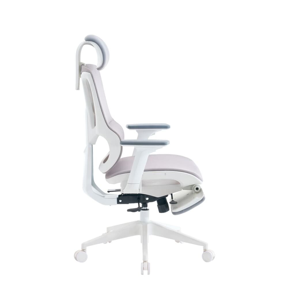 Cadeira de Escritório Ergonômica Presidente XT Racer Office X-Ultra, Cinza e Branca - XTO-110 - view 5