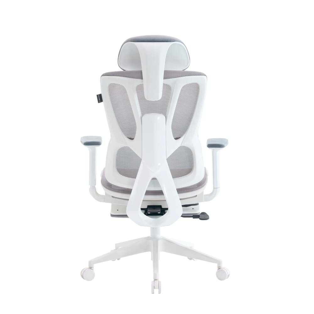 Cadeira de Escritório Ergonômica Presidente XT Racer Office X-Ultra, Cinza e Branca - XTO-110 - view 7