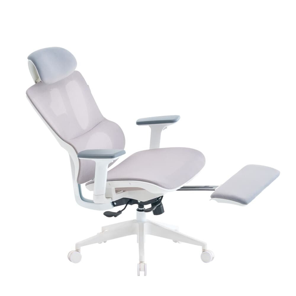 Cadeira de Escritório Ergonômica Presidente XT Racer Office X-Ultra, Cinza e Branca - XTO-110 - view 10
