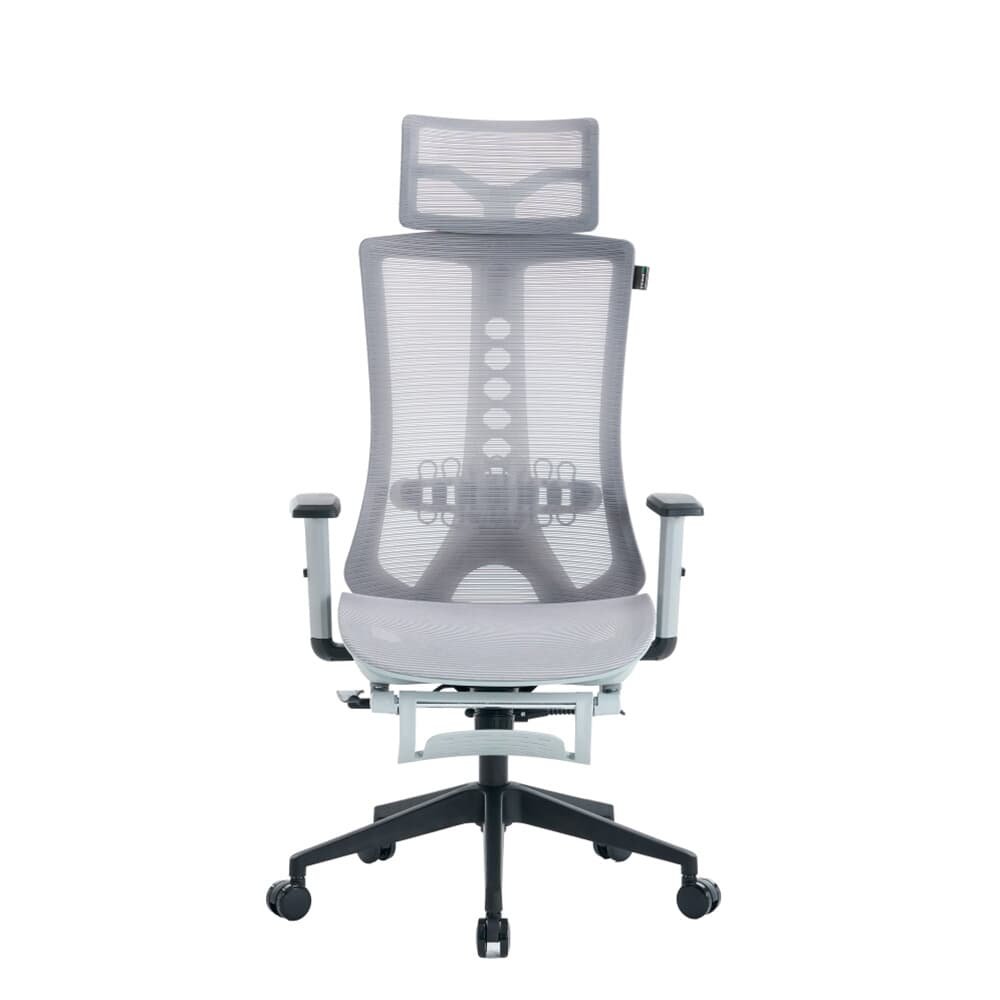 Cadeira de Escritório Ergonômica Presidente XT Racer Office X-Eiffel, Cinza e Preta - XTO-119