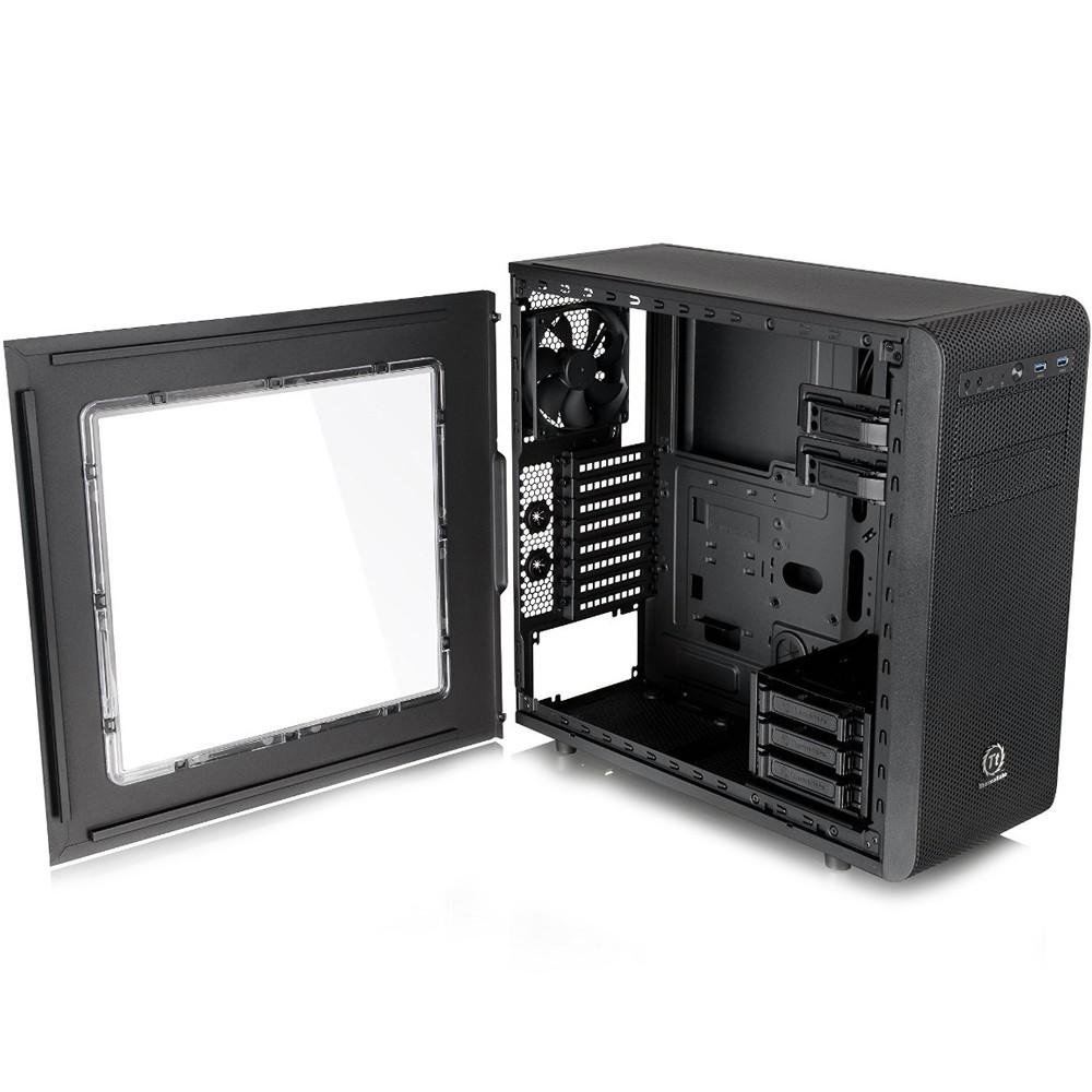 Gabinete Thermaltake Core V31 ATX Gaming Mid-Tower Computer Case - Black CA-1C8-00M1WN-00