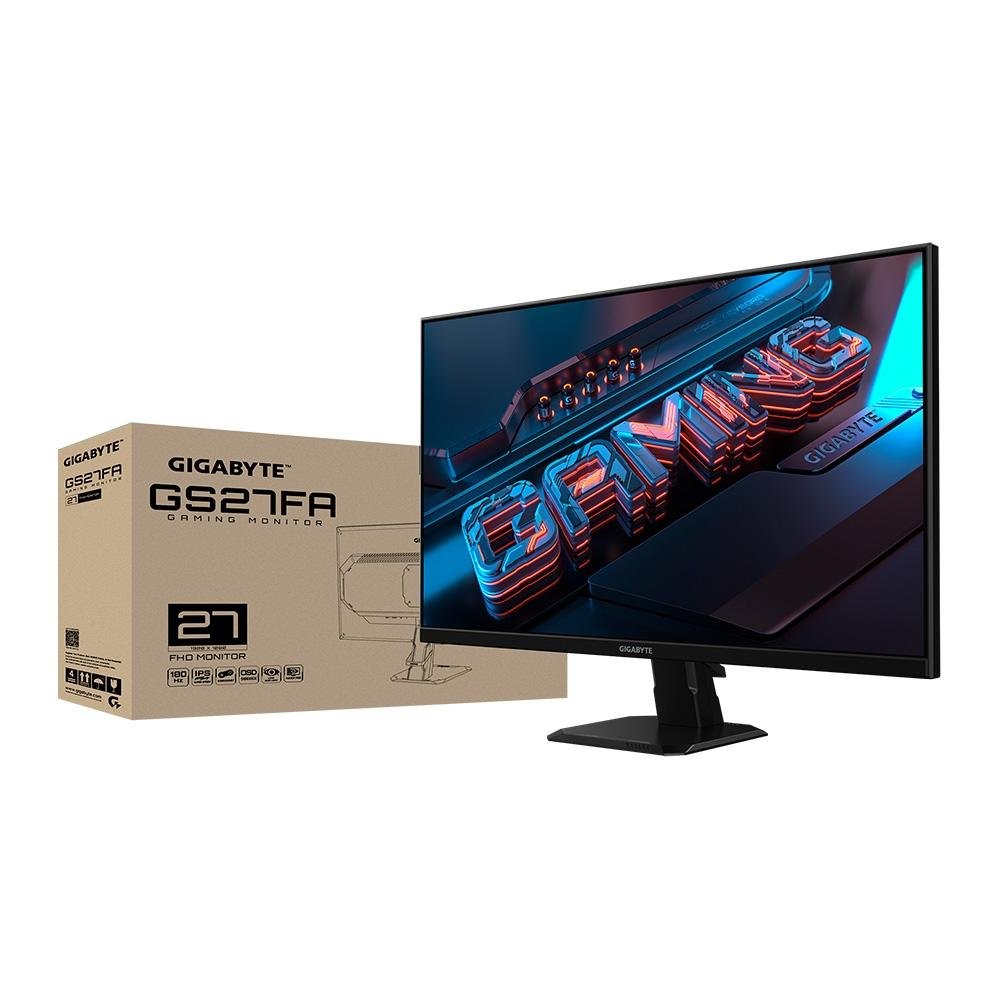 Monitor Gamer Gigabyte 27, Full HD, 180Hz, 1ms, IPS, FreeSync, HDR Ready, Preto - GS27FA-SA - view 7
