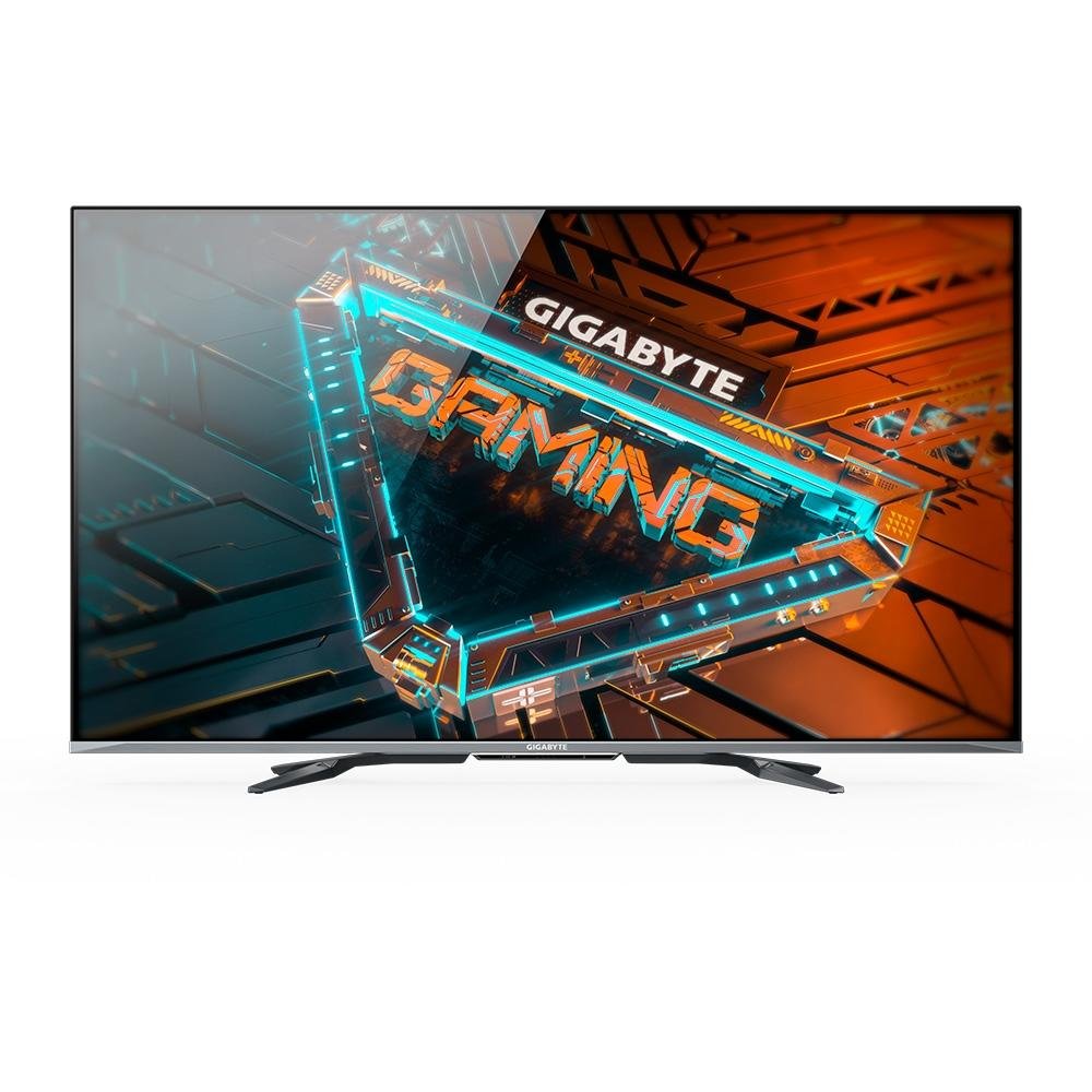 Monitor Gamer GIGABYTE 54.6, 120Hz, 2ms, VA, HDMI e DisplayPort, 140% sRGB, HDR, FreeSync - S55U SA