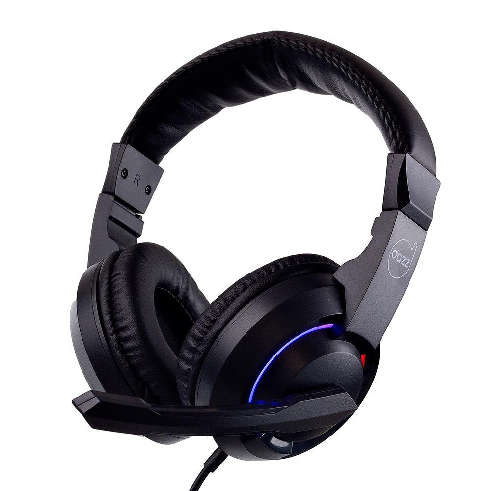 Headset Gamer Dazz Diamond 7.1, USB Tipo-C, Para PC, PS3, PS4, PS5 e Mobile, Preto - ( Balão.info - foto 2