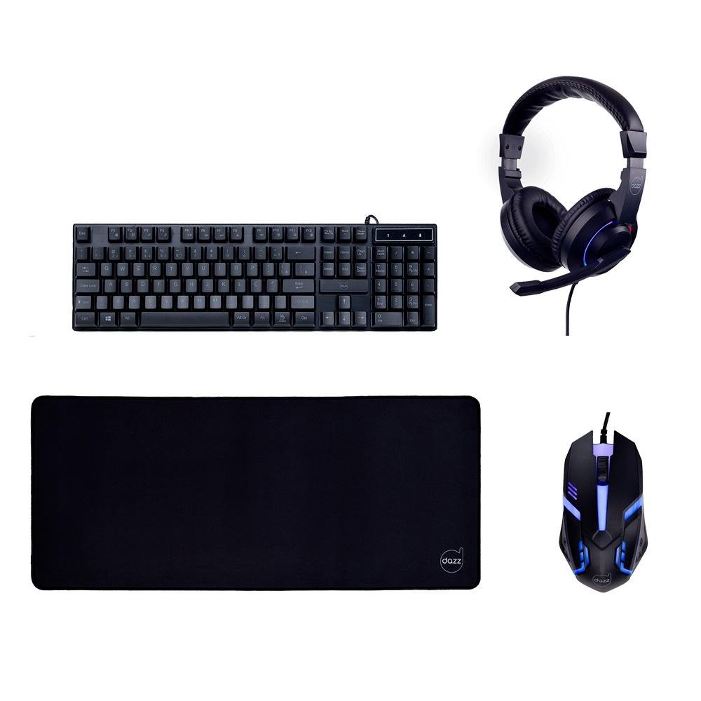 Kit Gamer Dazz Novacore 4 em 1 | KaBuM! Kit Gamer Dazz Novacore 4 em 1 | KaBuM!