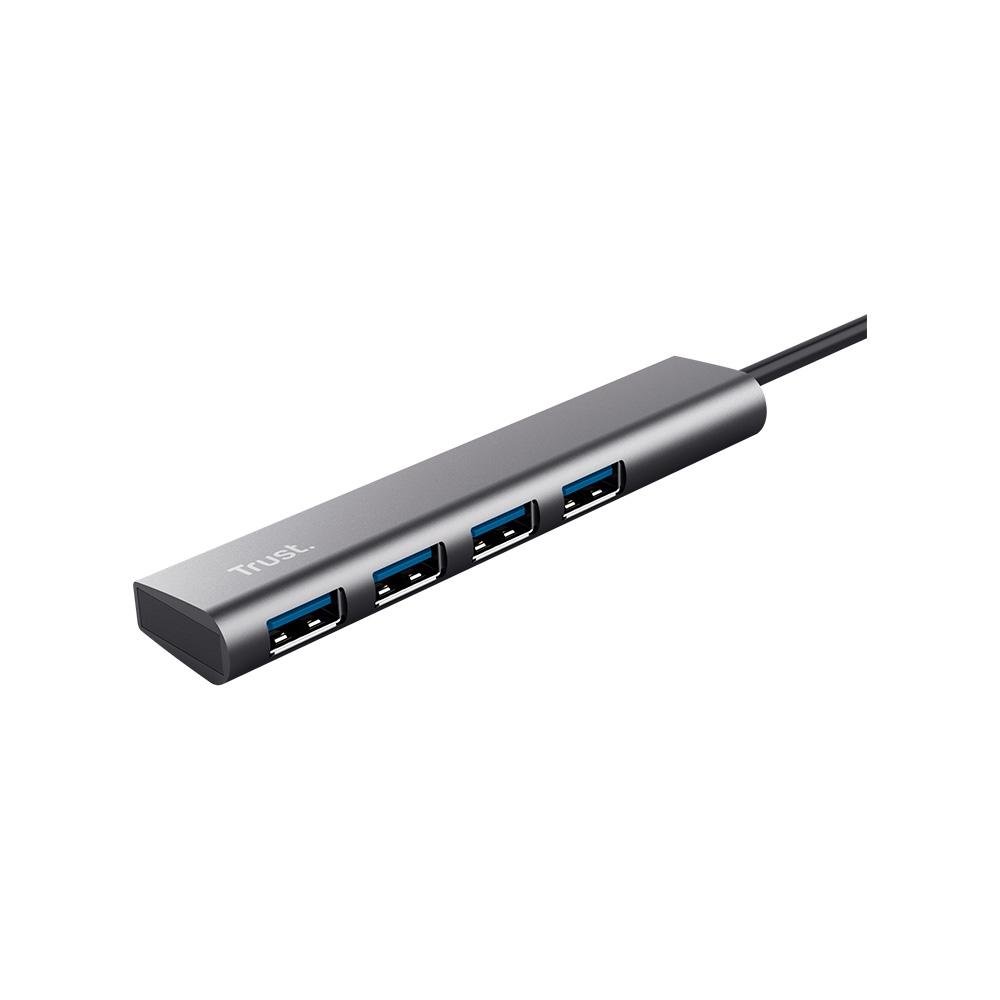 Hub ( Balão.info) Halyx, 4 Portas USB 3.2, Compacto, Conexão USB-C, de Alumínio - ( Balão.info - foto 2