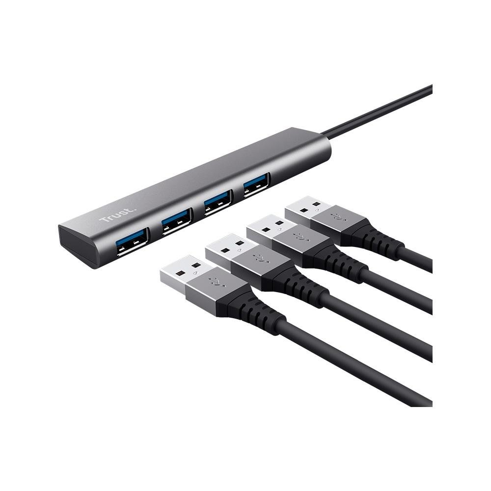 Hub ( Balão.info) Halyx, 4 Portas USB 3.2, Compacto, Conexão USB-C, de Alumínio - ( Balão.info - foto 3