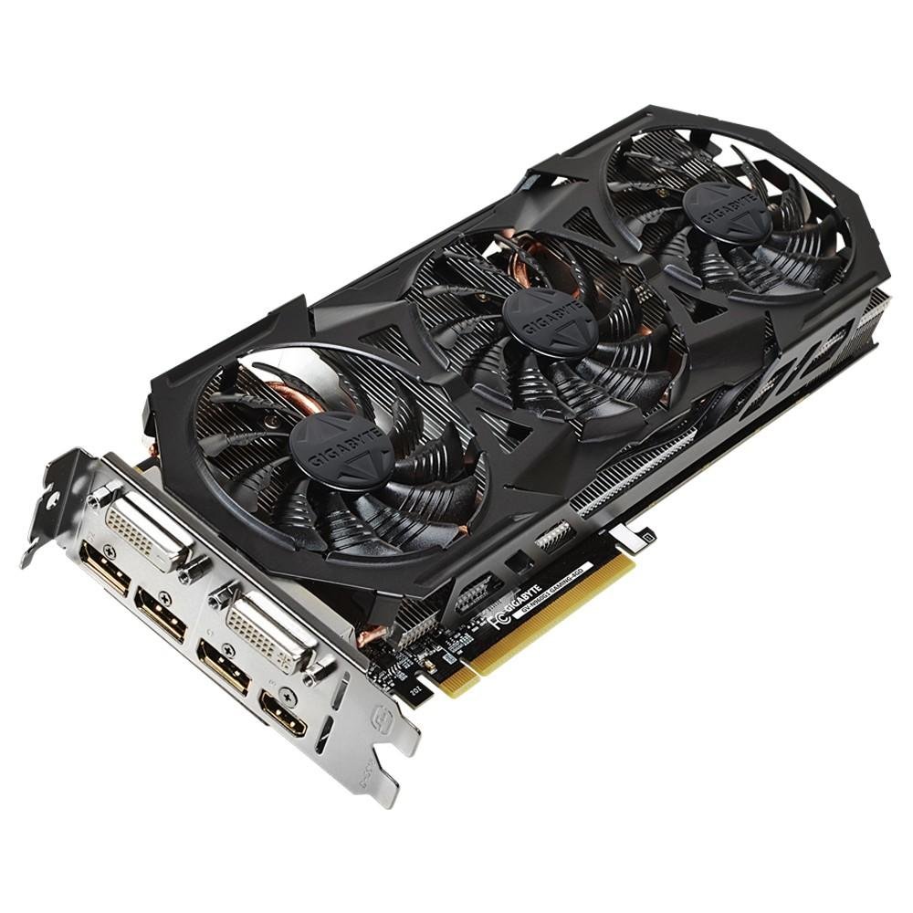Placa de Vídeo VGA GigaByte GeForce GTX 960 4GB G1 Gaming DDR5 128 Bit PCI-Express 3.0 GV-N960G1 GAMING-4GD Placa de Vídeo VGA GigaByte GeForce GTX 960 4GB G1 Gaming DDR5 128 Bit PCI-Express 3.0 GV-N960G1 GAMING-4GD