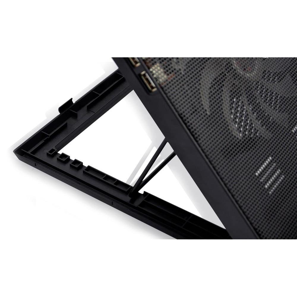 Base Gamer Warrior com Cooler e LED para Notebook - AC267 Base Gamer Warrior com Cooler e LED para Notebook - AC267