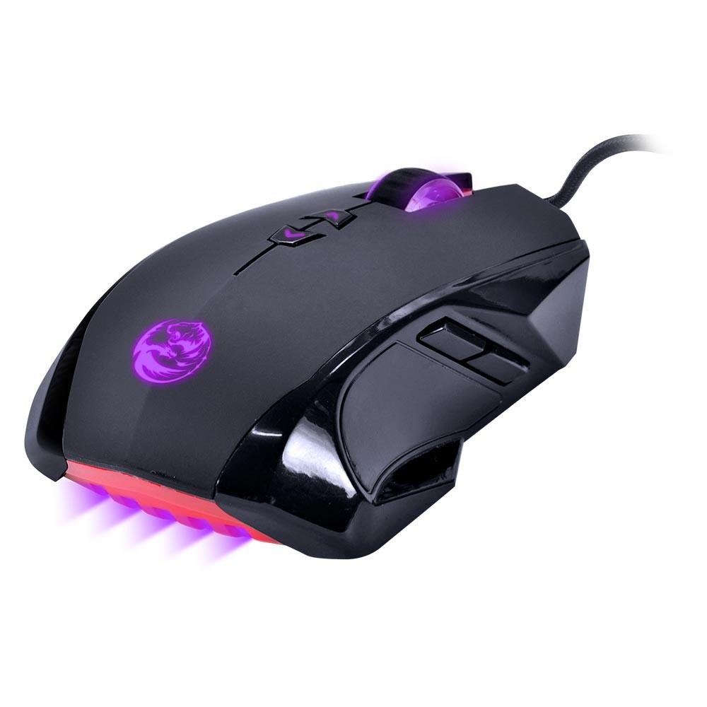 Mouse Gamer Pcyes Orion 3500Dpi Óptico 9 botões - 22151