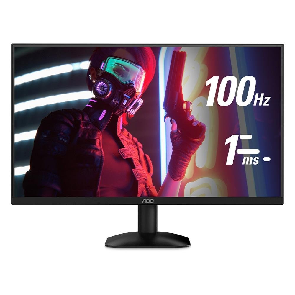 Monitor Gamer AOC 22" FHD, 100Hz, 1ms, HDMI, HDR Mode Adaptive-Sync, Gaming Ajustável, Preto - 22B35HM2 Monitor Gamer AOC 22" FHD, 100Hz, 1ms, HDMI, HDR Mode Adaptive-Sync, Gaming Ajustável, Preto - 22B35HM2