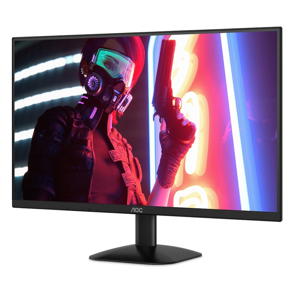 Monitor Gamer AOC 22" FHD, 100Hz, 1ms, HDMI, HDR Mode Adaptive-Sync, Gaming Ajustável, Preto - 22B35HM2 Monitor Gamer AOC 22" FHD, 100Hz, 1ms, HDMI, HDR Mode Adaptive-Sync, Gaming Ajustável, Preto - 22B35HM2