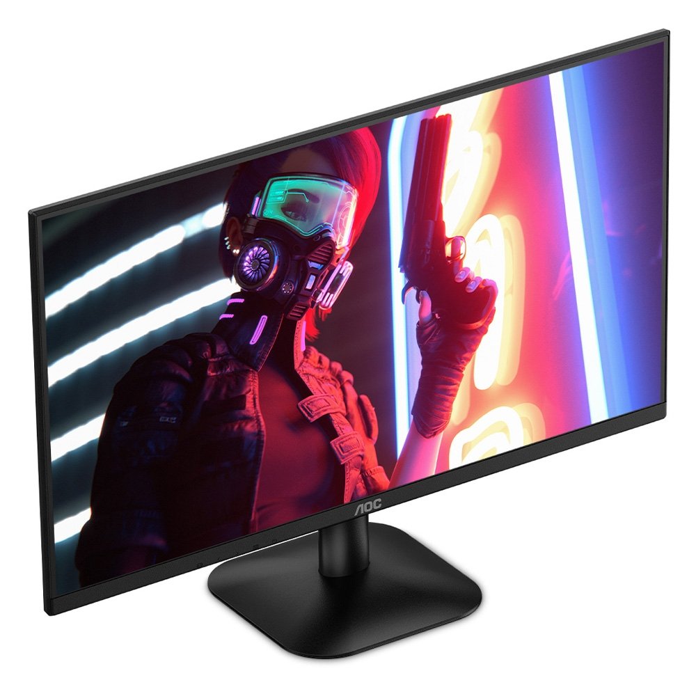 Monitor Gamer AOC 22" FHD, 100Hz, 1ms, HDMI, HDR Mode Adaptive-Sync, Gaming Ajustável, Preto - 22B35HM2 Monitor Gamer AOC 22" FHD, 100Hz, 1ms, HDMI, HDR Mode Adaptive-Sync, Gaming Ajustável, Preto - 22B35HM2
