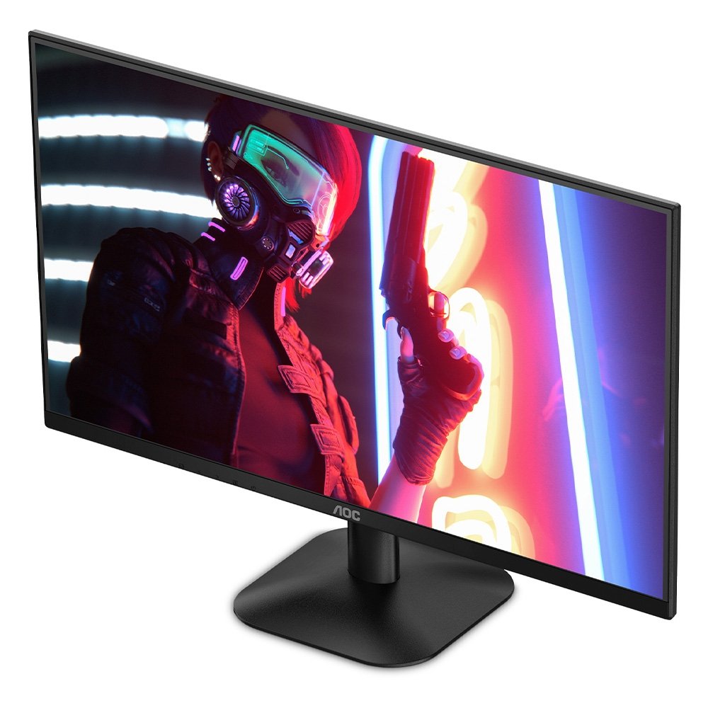 Monitor Gamer AOC 22" FHD, 100Hz, 1ms, HDMI, HDR Mode Adaptive-Sync, Gaming Ajustável, Preto - 22B35HM2 Monitor Gamer AOC 22" FHD, 100Hz, 1ms, HDMI, HDR Mode Adaptive-Sync, Gaming Ajustável, Preto - 22B35HM2