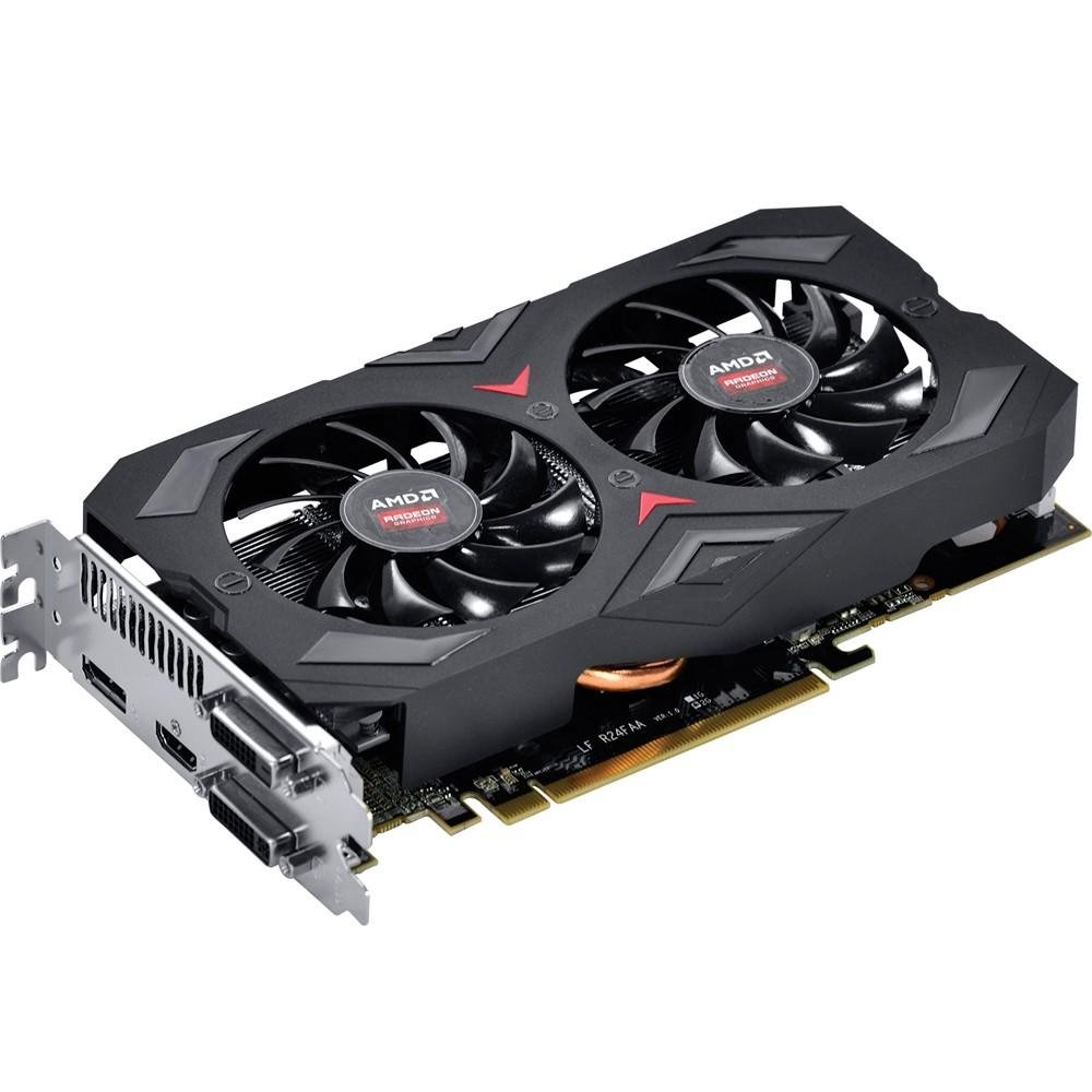 Placa de Vídeo VGA PowerColor Radeon R7 260X 2GB DDR5 128 Bits PCI-Express - 2GBD5-DHXV2E