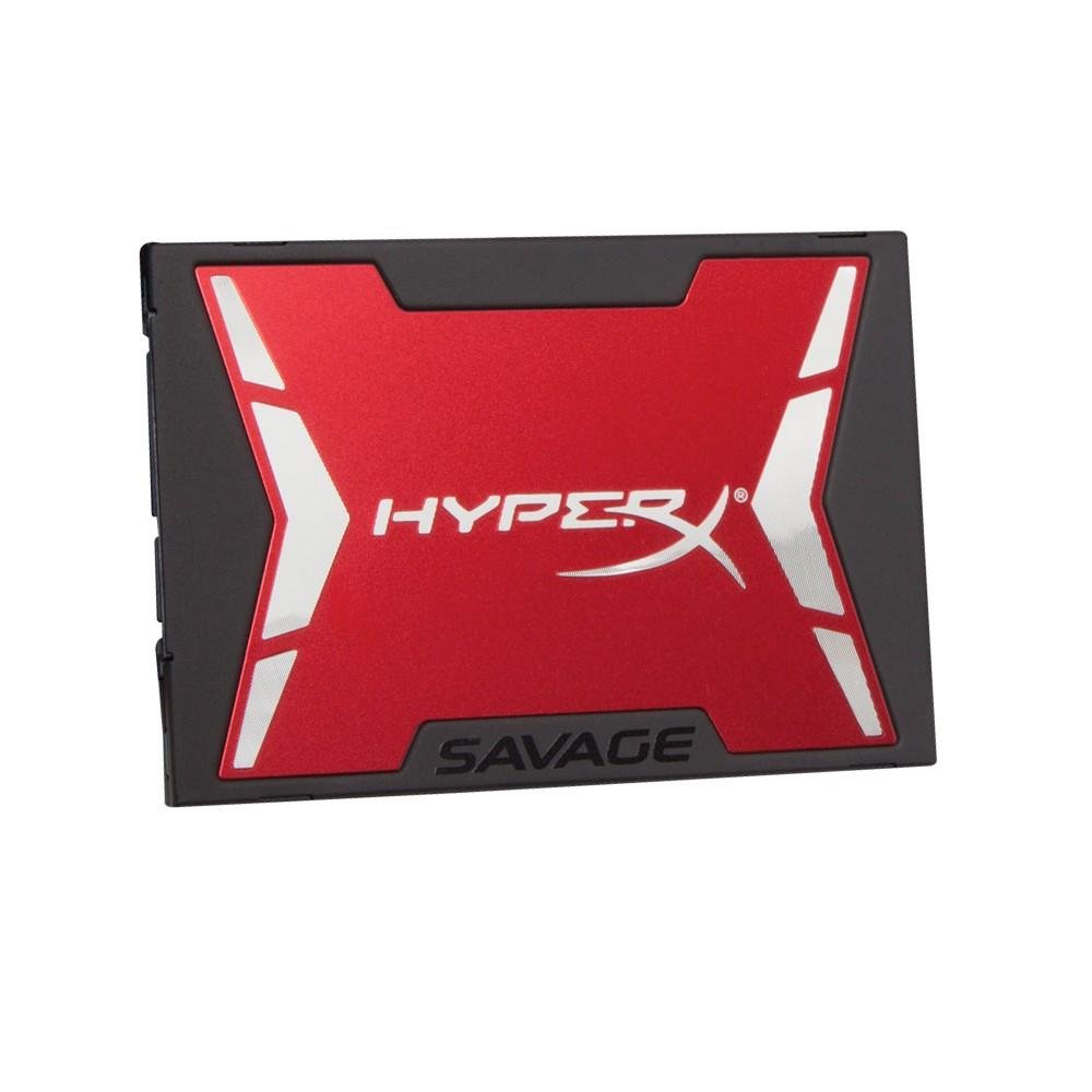 Imagem 4 de 4 do produto SSD Kingston HyperX Savage 120GB SATA III 6Gb/s Leituras: 560MB/s e Gravações: 360MB/s - SHSS37A/120G
