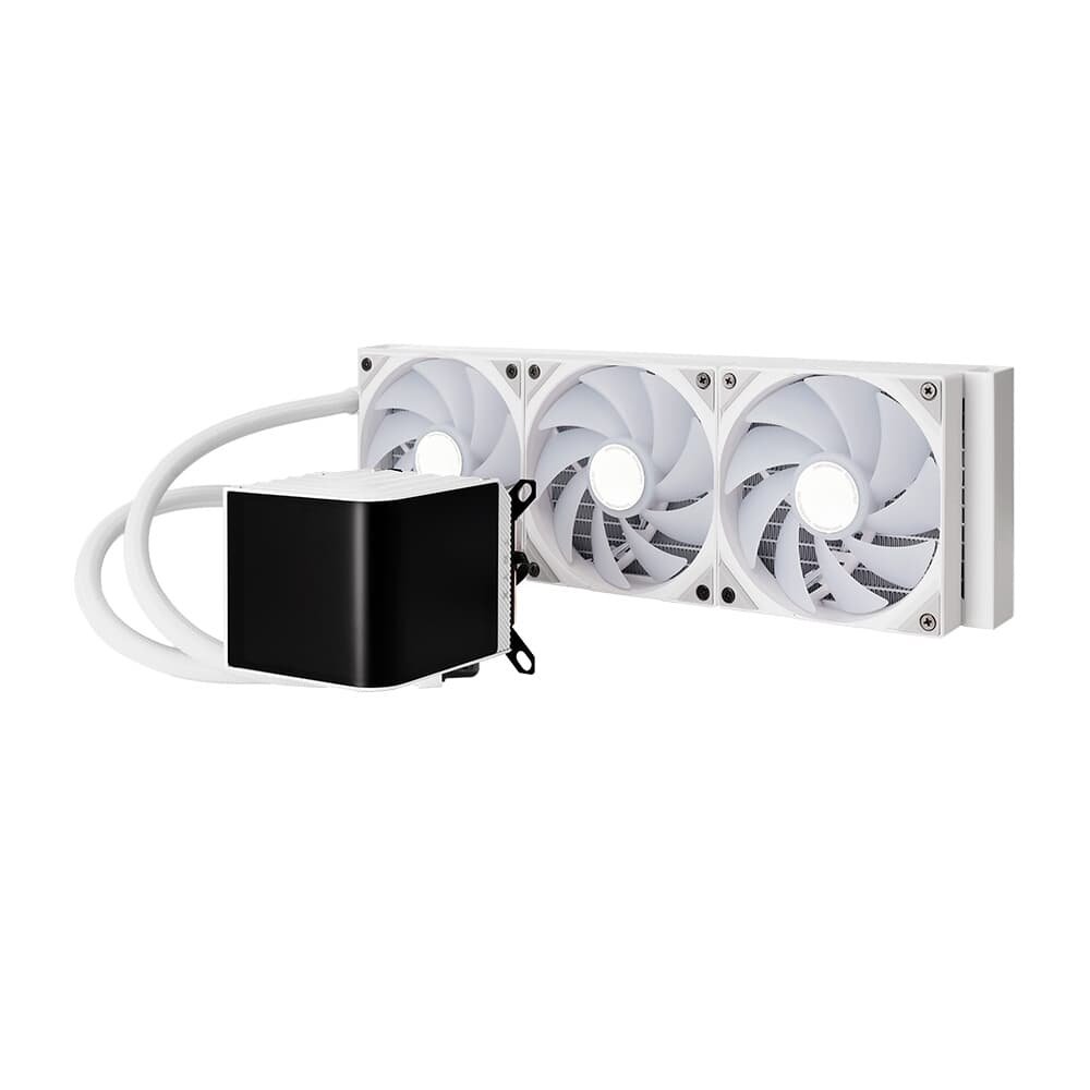 Water cooler Tryx Panorama AIO, ARGB, 360mm, Branco - L-P360A-AS3M-G1W Water cooler Tryx Panorama AIO, ARGB, 360mm, Branco - L-P360A-AS3M-G1W