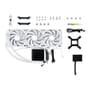 Water cooler Tryx Panorama AIO, ARGB, 360mm, Branco - L-P360A-AS3M-G1W