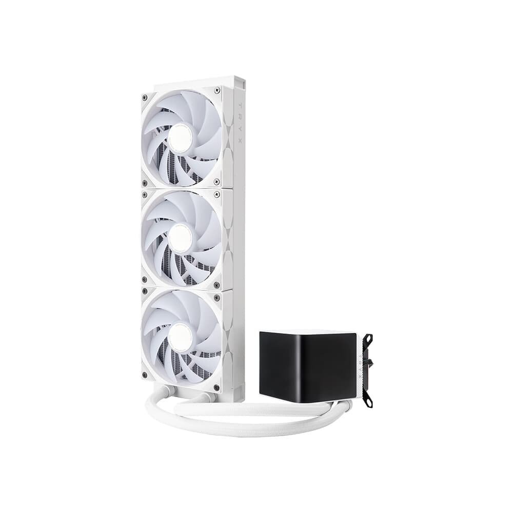 Water cooler Tryx Panorama AIO, ARGB, 360mm, Branco - L-P360A-AS3M-G1W 8