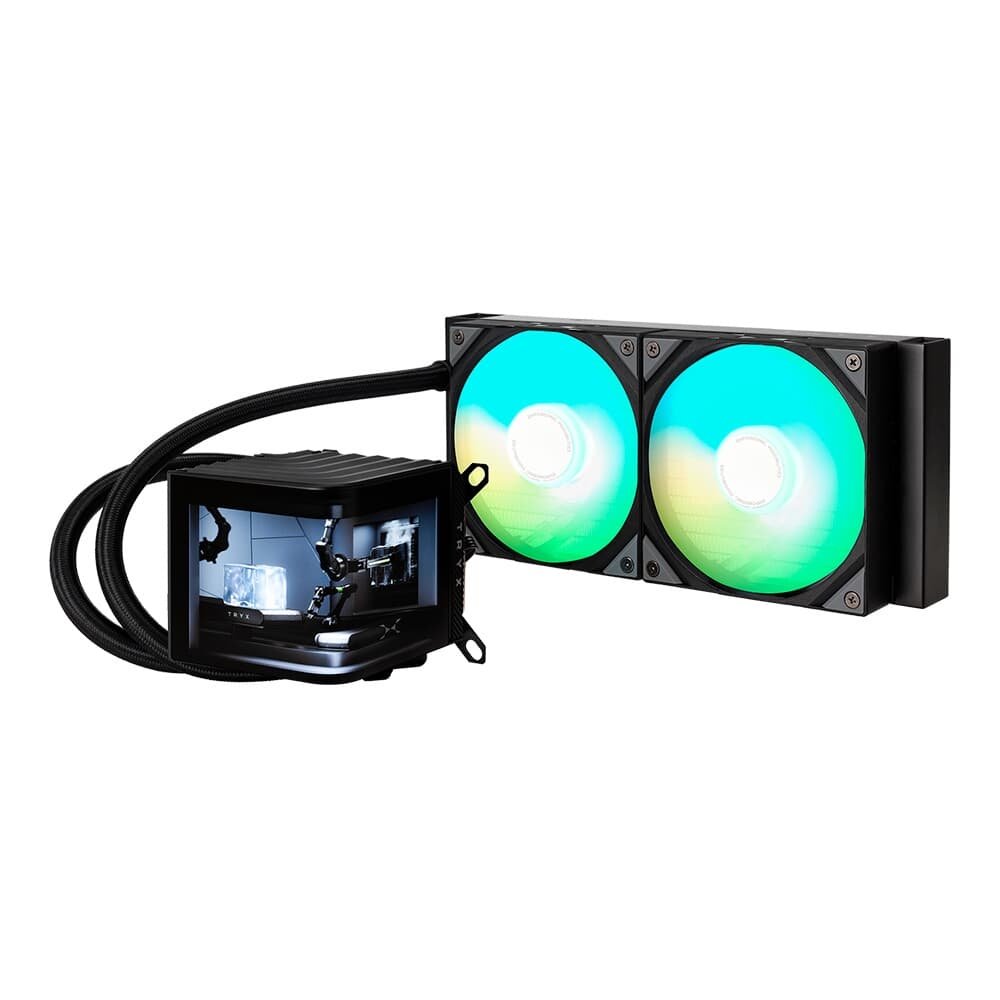 Water cooler Tryx Panorama AIO, ARGB, 240mm, Preto - L-P240A-AS2M-G0K 7
