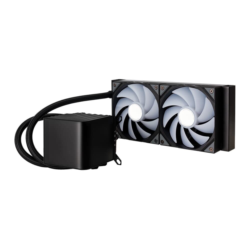 Water cooler Tryx Panorama AIO, ARGB, 240mm, Preto - L-P240A-AS2M-G0K Water cooler Tryx Panorama AIO, ARGB, 240mm, Preto - L-P240A-AS2M-G0K