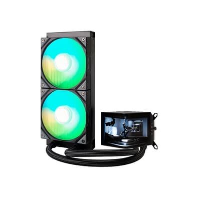 Water cooler Tryx Panorama AIO, ARGB, 240mm, Preto - L-P240A-AS2M-G0K