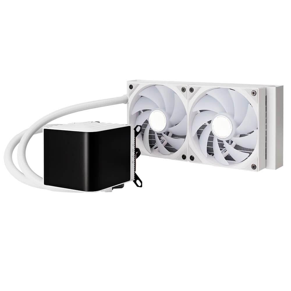 Imagem 2 de 5 do produto Water cooler Tryx Panorama AIO, ARGB, 240mm, Branco - L-P240A-AS2M-G0W