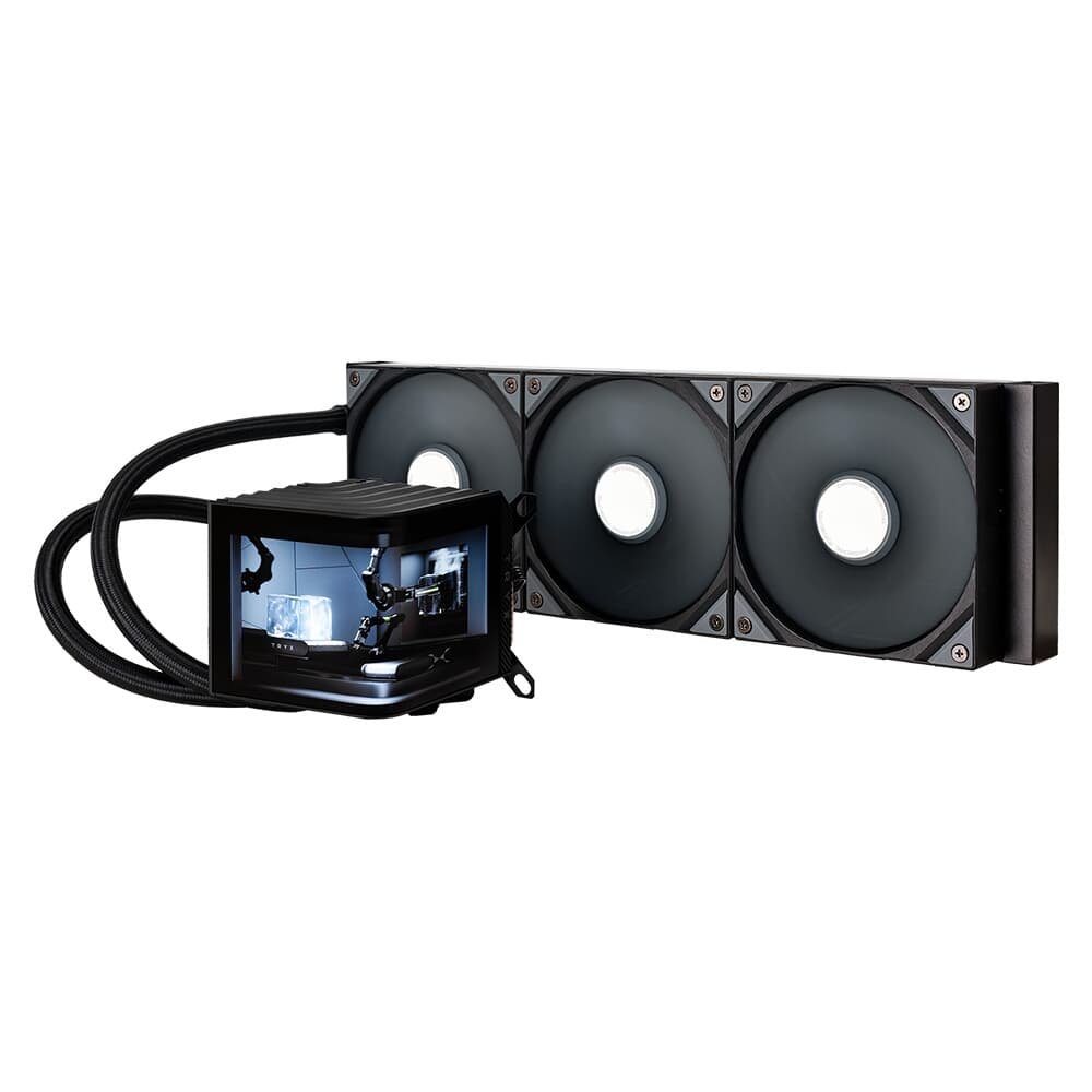Imagem 2 de 5 do produto Water cooler Tryx Panorama AIO, 360mm, Preto - L-P360N-DS3M-G1K