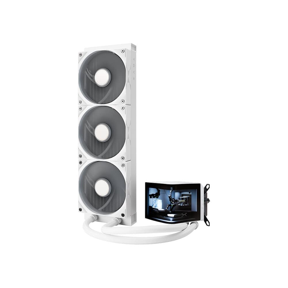 Imagem 2 de 5 do produto Water cooler Tryx Panorama AIO, 360mm, Branco - L-P360N-DS3M-G1W