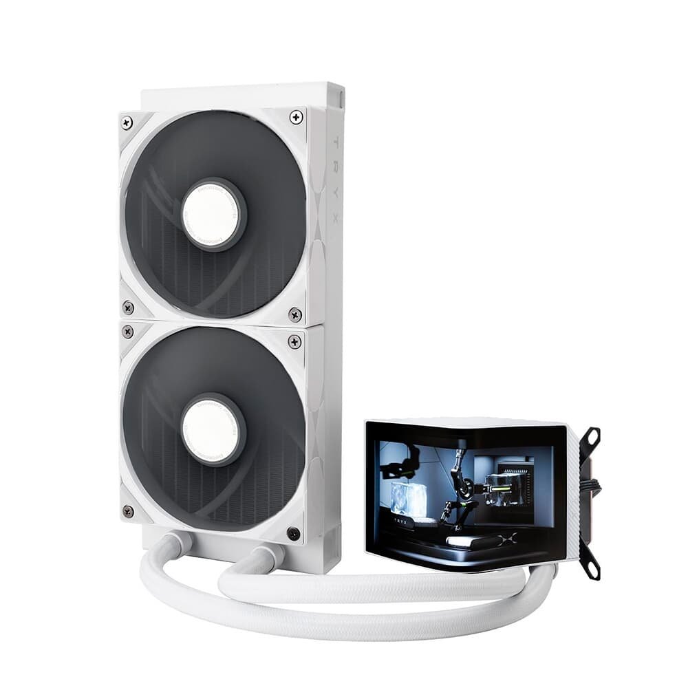 Water cooler Tryx Panorama AIO, 240mm, Branco - L-P240N-DS2M-G0W 8
