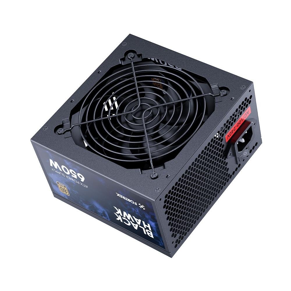 Fonte Fortrek Black Hawk, 650W, 80 Plus Bronze, ATX, Sem cabo, Preta - 83589 - view 2