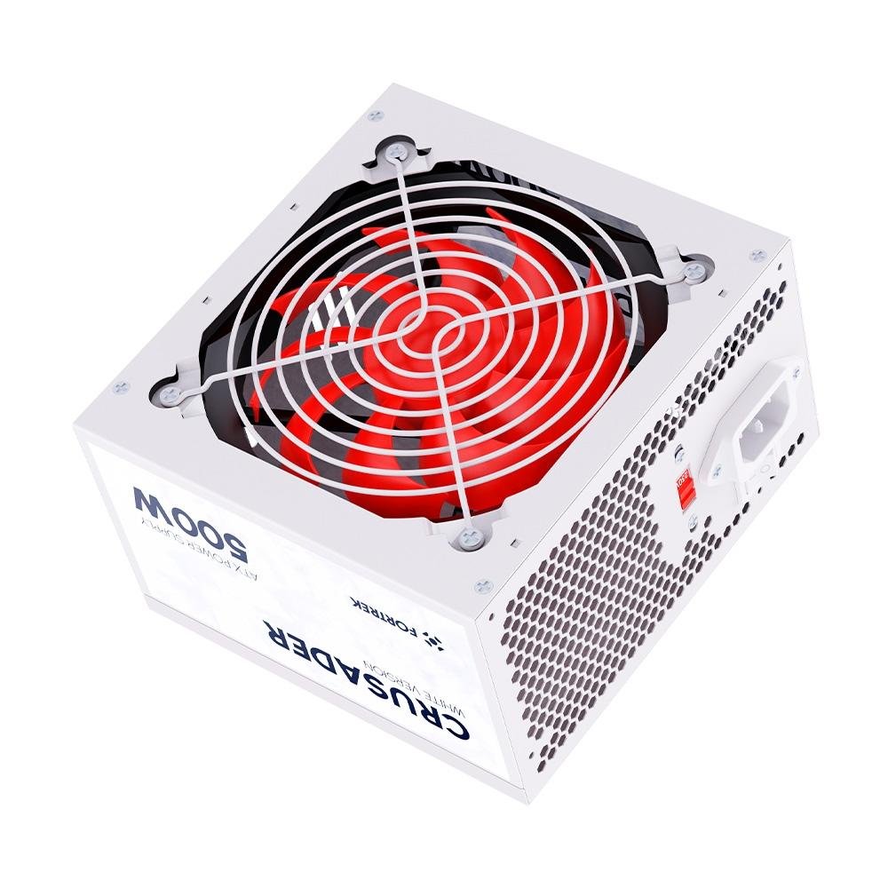 Fonte Fortrek Crusader, 500W, ATX, Sem cabo, Branca - 83590 - view 2