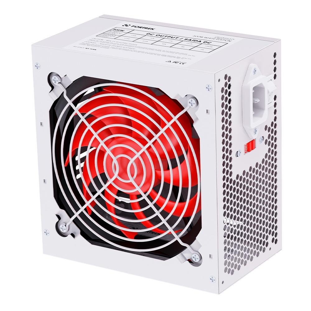 Fonte Fortrek Crusader, 500W, ATX, Sem cabo, Branca - 83590 - view 3