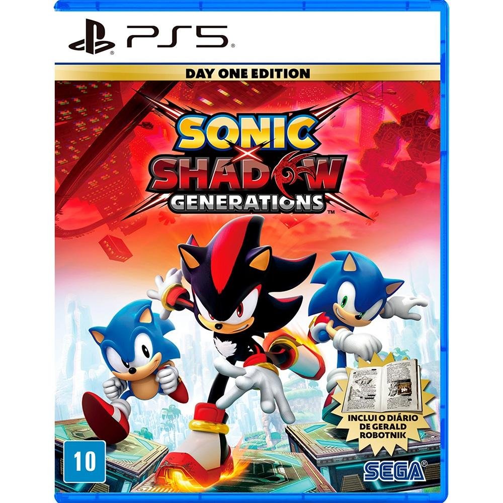 Jogo Sonic X Shadow Generations, PS5 - SG000085PS5 Jogo Sonic X Shadow Generations, PS5 - SG000085PS5
