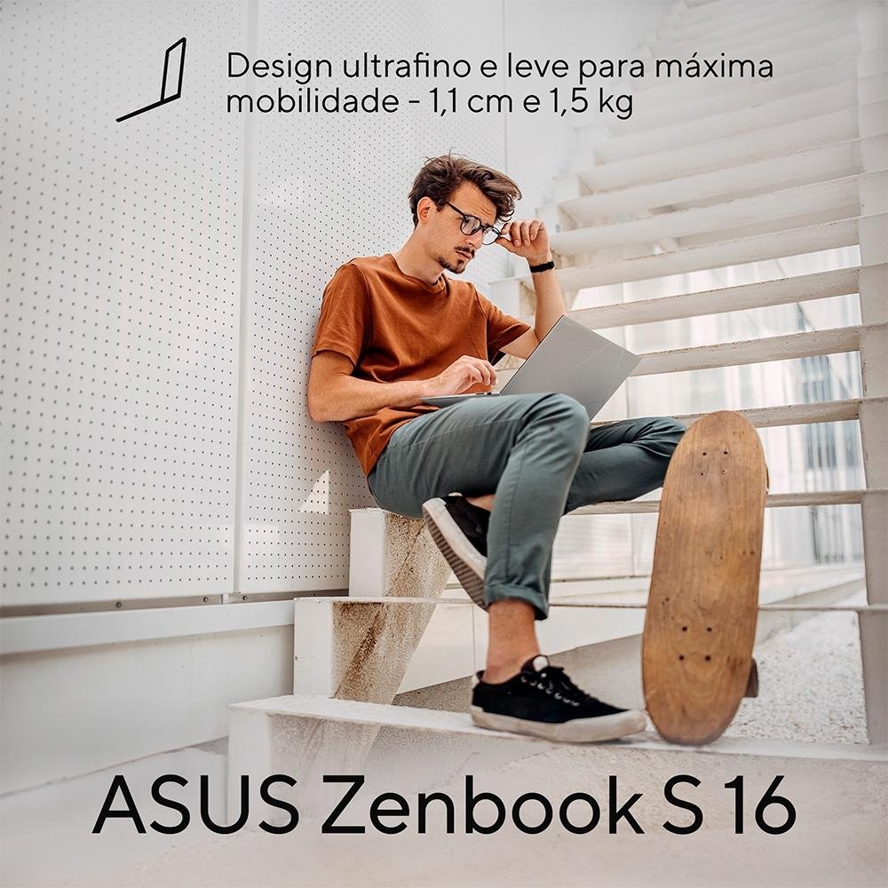 Notebook ASUS Zenbook S 16 | KaBuM! Notebook ASUS Zenbook S 16 | KaBuM!