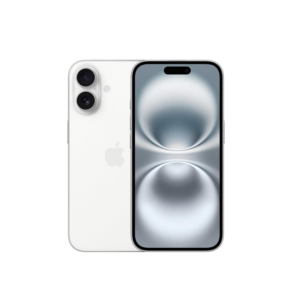 iPhone 16 Apple 128GB, Câmera Dupla de 48MP, Tela 6.1, Branco