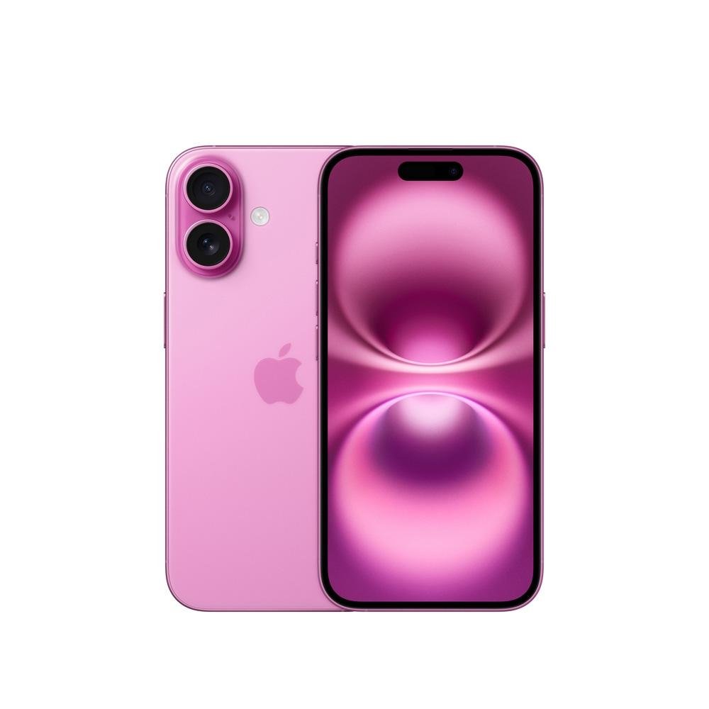 iPhone 16 Apple 128GB, Câmera Dupla de 48MP, Tela 6.1, Rosa
