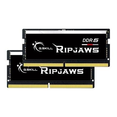 G.SKILL Ripjaws 64GB DDR5 5600 メモリ G.SKILL Ripjaws DDR5 SO-DIMM Series DDR5 RAM 64GB (2x32GB) 5600MT