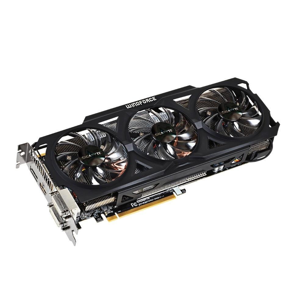 Imagem 3 de 5 do produto Placa de Vídeo VGA Gigabyte Radeon R9 270X 2GB DDR5 256-Bit PCI Express 3.0 GV-R927XOC-2GD REV.2.0